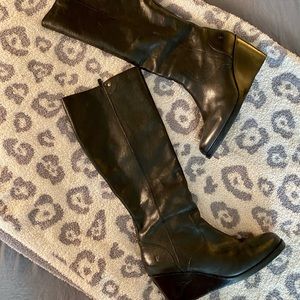 Frye Tall Emma Wedge Boot